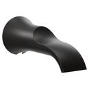 Moen Matte Black 1/2 in. Slip Fit x CC Metal Tub Spout 