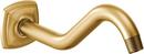 Moen Brushed Gold Curved Shower Arm 