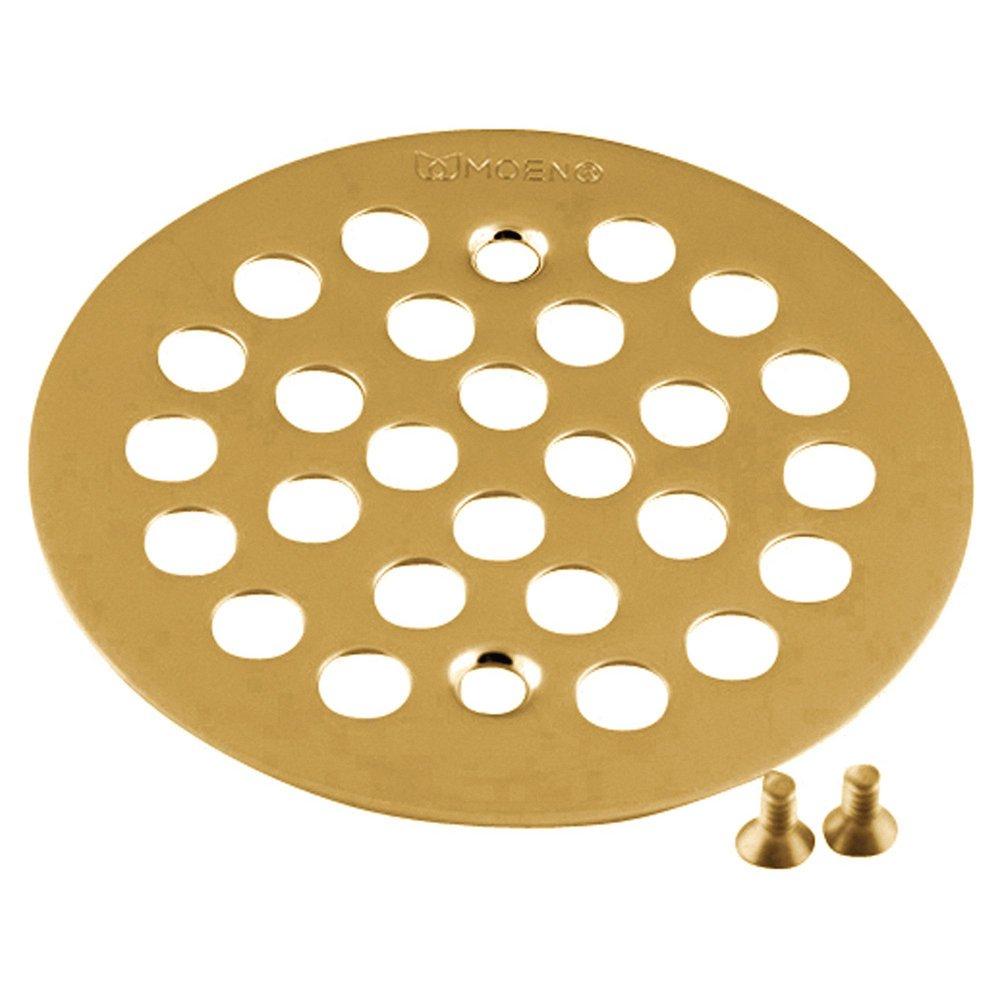 Moen Brushed Gold 4-1/4 in. Brass Drain Cover 