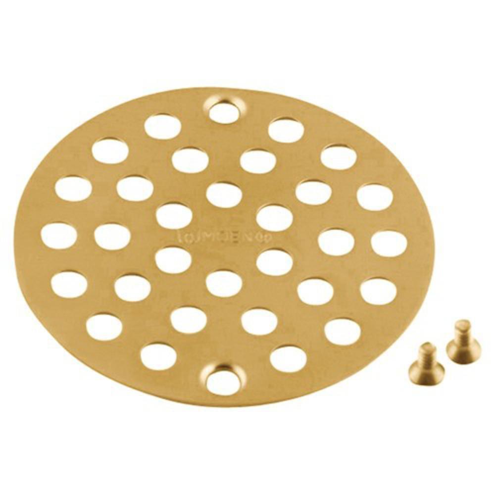 Moen Brushed Gold 4 in. Drain Cover 