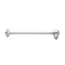 19-5/8 in. Brass Wall Mount Shower Arm and Flange in Chrome