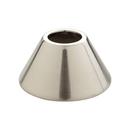 Signature Hardware Brushed Nickel 5/8 in. Brass Bell Escutcheon 