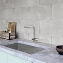 Signature Hardware Stainless Steel Single Handle Lever Counter Mount Service Faucet 