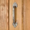 Signature Hardware Antique Pewter 8 in. Cast Iron Door Pull 