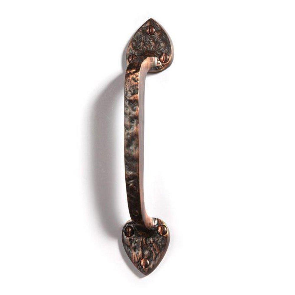 Signature Hardware Oil Rubbed Bronze 8 in. Brass Door Pull 