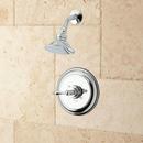 WINDOM SHOWER SET WITH CLASSIC LEVER HANDLE - 10" ARM - CHROME