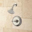 WINDOM SHOWER SET WITH CLASSIC LEVER HANDLE - 10" ARM - POLISHED NICKEL