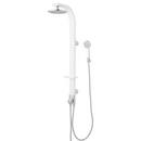 Single Handle Single Function Shower System in White