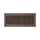 Signature Hardware Oil Rubbed Bronze 4 x 14 in. Residential Brass Ceiling & Sidewall Register 