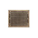 Signature Hardware Antique Brass 10 x 12 in. Residential Brass Ceiling & Sidewall Register 