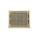 10 x 12 in. Residential Brass Ceiling & Sidewall Register in Polished Brass