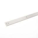 5 ft. 6 in. Steel Barn Door Rail Track With Drilling in Stainless Steel