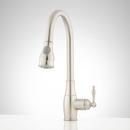 Signature Hardware Brushed Nickel Pull Down Kitchen Faucet 