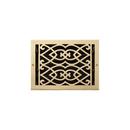 Signature Hardware Polished Brass 8 x 10 in. Residential Brass Ceiling & Sidewall Register 