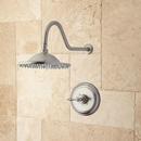 Single Handle Single Function Shower Faucet in Brushed Nickel