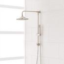 Single Handle Single Function Shower System in Brushed Nickel