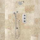 Three Handle Single Function Shower System in Chrome