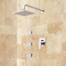 Single Handle Single Function Shower System in Chrome