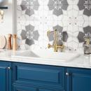 27 in. Drop-in Fireclay Single Bowl Kitchen Sink in White