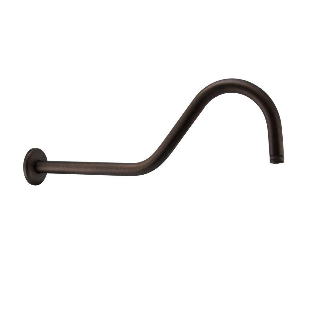 Signature Hardware Oil Rubbed Bronze 1/2 x 17 in. MIPS Brass Shower Arm 