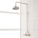 Signature Hardware Brushed Nickel Two Handle Single Function Shower System 