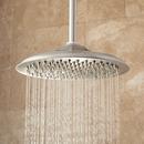 Signature Hardware Brushed Nickel Single Function Rainfall Showerhead 