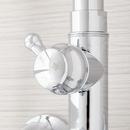 Signature Hardware Chrome Exposed Pipe Shower and Tub Faucet 