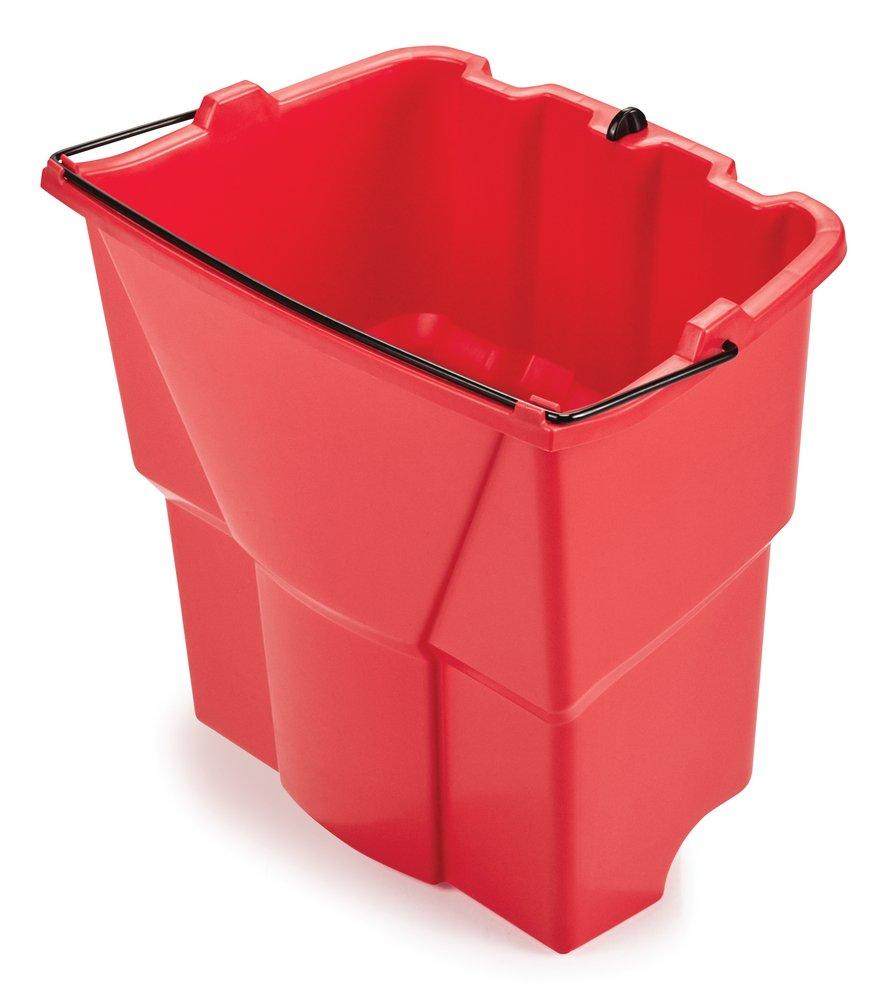 Rubbermaid Red 18 qt Combo Dirty Water Bucket 