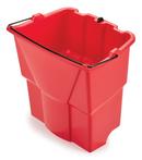 Rubbermaid Red 18 qt Combo Dirty Water Bucket 