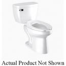 1.6 gpf Elongated Toilet Tank in White