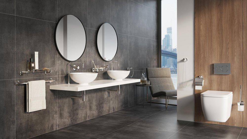 VOLKANO MAGMA 12 TOWEL BAR - CHROME 