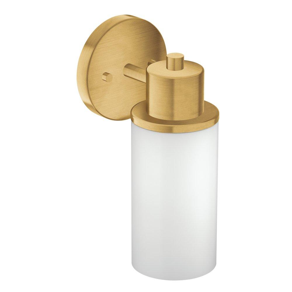 Moen Brushed Gold 100W 1-Light Medium E-26 Vanity Fixture 