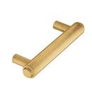 4-3/50 in. Drawer Pull in Brushed Gold