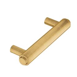 4-3/50 in. Drawer Pull in Brushed Gold