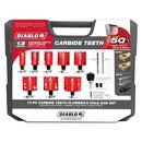Diablo Tools Red Hole Saw Kit 13 Piece 