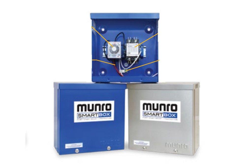 Munro Blue 24V Pump Start Relay 