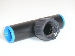 1/2 x 1/2 x 3/4 in. Compression x FHT Swivel Tee