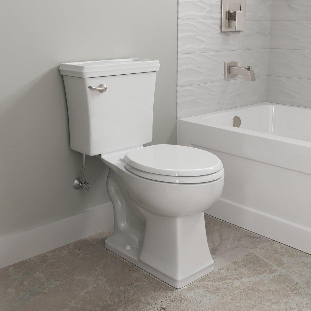 PROFLO&reg; White 1.28 gpf Elongated ADA Toilet Bowl 