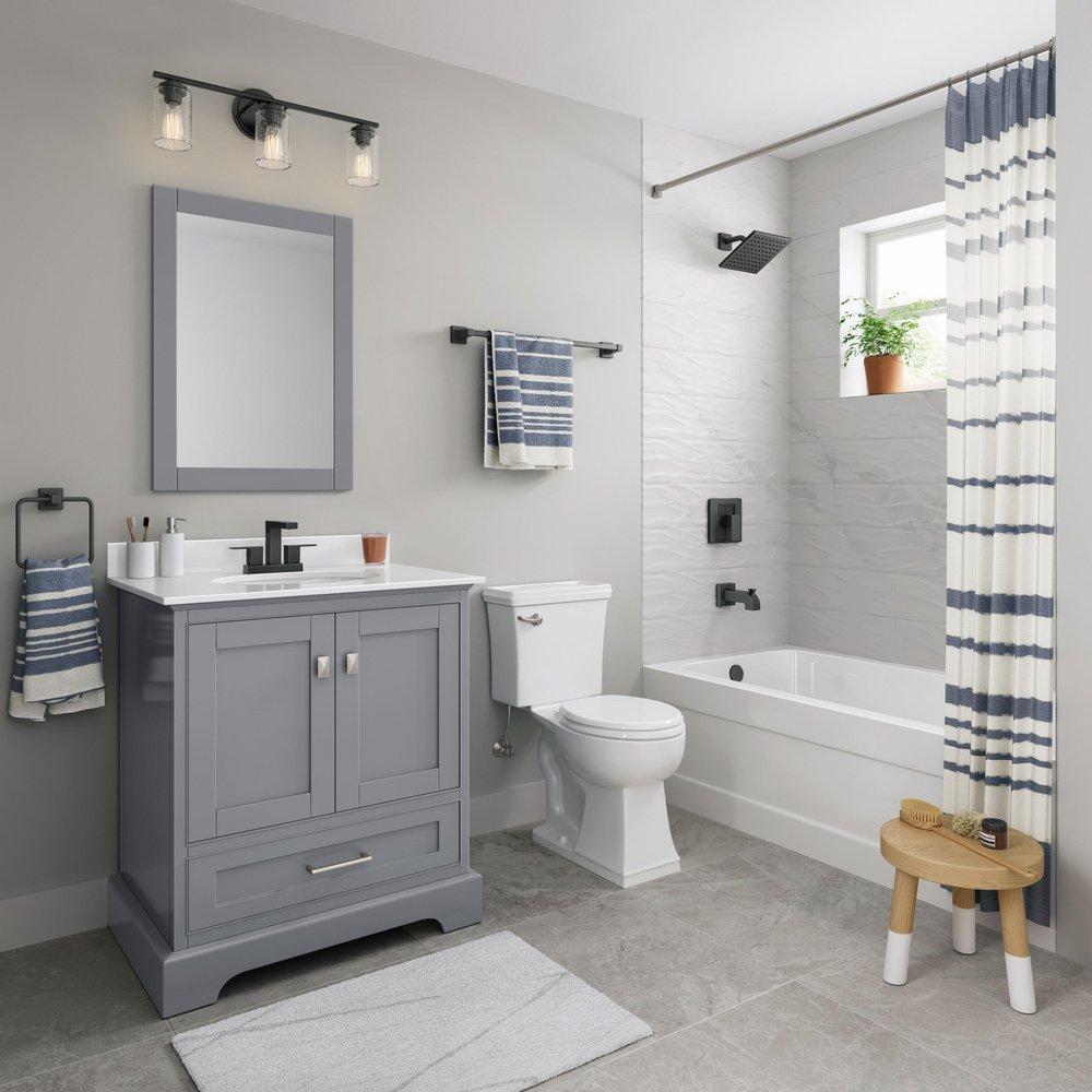 PROFLO&reg; White 1.28 gpf Elongated ADA Toilet Bowl 