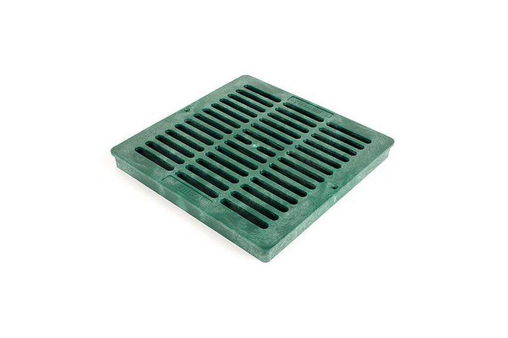 Tempo 12 in. Square Flat Grate in Black 