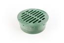 4 in. HDPE Flat Round Grate
