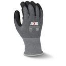 Radians Grey 13G Cut Level A4 PU Coated Glove in Grey/Black and Yellow 