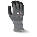 Radians Grey 13G Cut Level A4 PU Coated Glove in Grey/Black and Yellow 