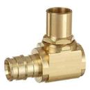 1/2 in. Brass PEX Expansion x Male Sweat 90° Elbow
