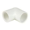White Socket Schedule 40 PVC 11 1/4 Degree Elbow 