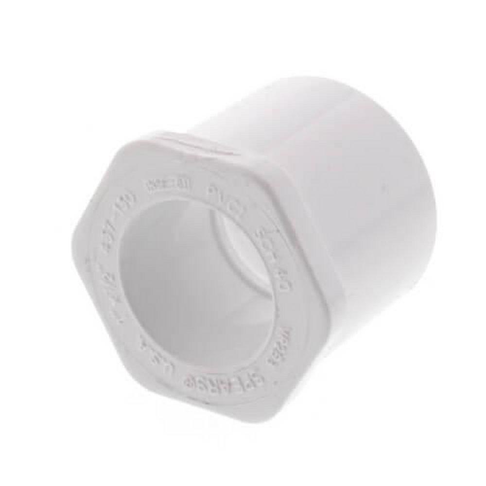 Spears&reg; Manufacturing Company White Spigot x Socket Plastic Bushing 
