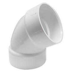 6 in. Socket 100# PVC 45 Degree Elbow