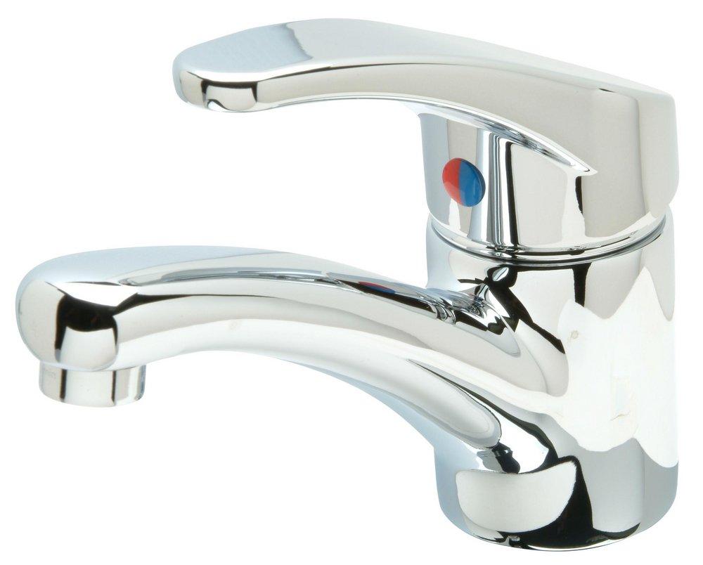 Zurn Polished Chrome Single Handle Lever Deck Mount Service Faucet 