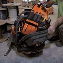 Klein Tools Black 13-1/2 in. Polypropylene and 1680D Ballistic Weave Black, Orange and Grey Tool Bag 