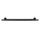 Arrondi 24 in (610 mm) Double Towel Bar in Matte Black 